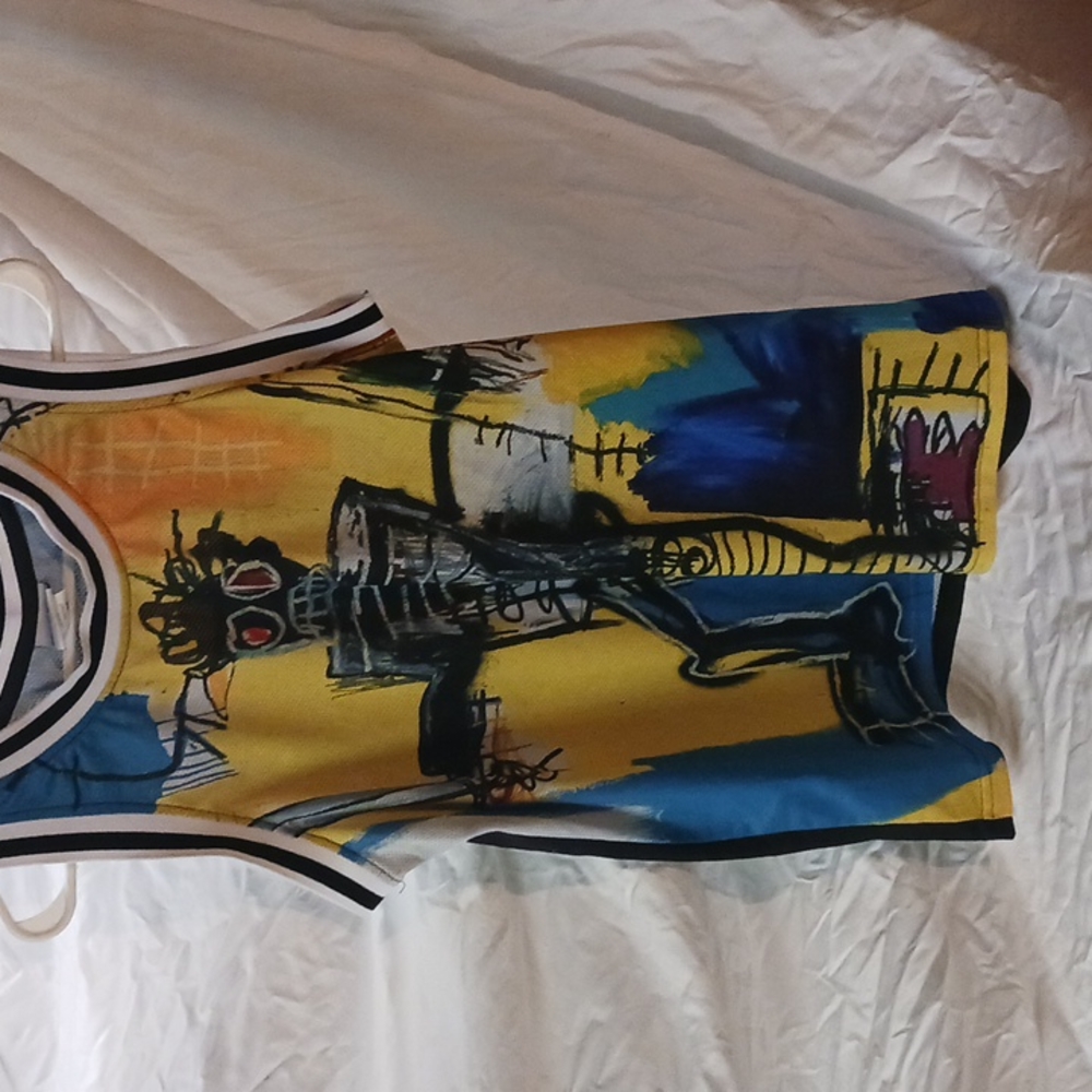 Jean Michelle besquite *rare*  basketball jersey